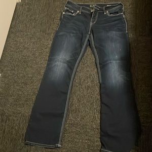 Silvers jeans suki mid slim boot 32 w 33 l